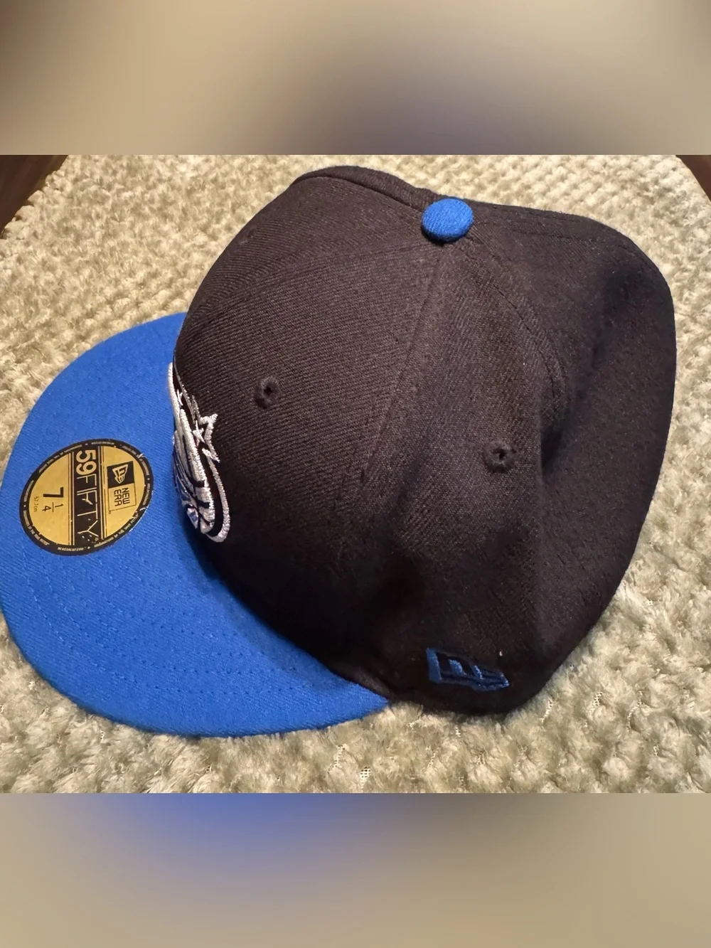 New Era Black and Blue Orlando Magic 59FIFTY Fitted Hat